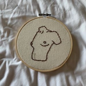 Naked Bust Embroidery
